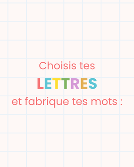 Les lettres
