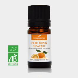 Organic essential oil of Petitgrain Bigarade