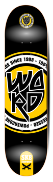 LOGO ROUND BLACK YELLOW