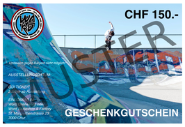 GESCHENKGUTSCHEIN CHF 150.-