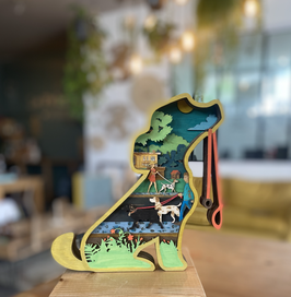 Les Animaux 3D en bois