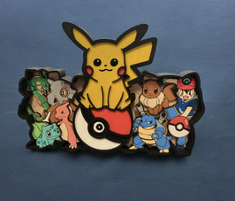 Pokemon 3D en bois !