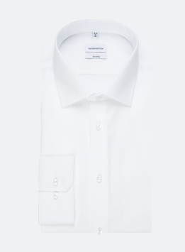 Overhemd wit mouwlengte 7