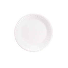 Plato Térmico Pastelero #6 - Plato Redondo De Unicel Desechable
