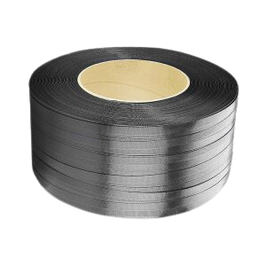 Fleje Semiautomático Negro 1/2 pulgada - Rollo De Fleje De Plástico Negro 1/2″ Para Flejadora Semi Automatica