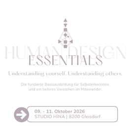 Human Design Essentials Präsenzausbildung