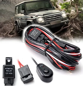 Spotlight Wiring Harness w/Switch