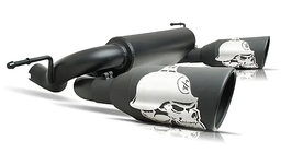 JL Skull Black Exhaust (Stainless Steel)