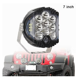 7" 90W Cree LED Spot Light w/DRL