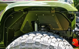 JL Aluminum Front & Rear Inner Fender Kit