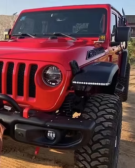Aluminum Sandstorm High Mount Fenders