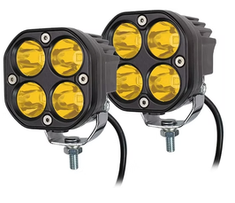 3" 40W Spot Lights - Amber