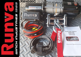 RUNVA 4500XTR Steel Cable Winch 4500lbs