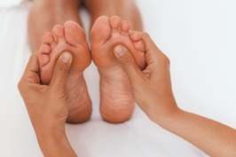 Fussreflexzonen-Massage