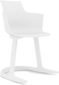 Sedia Social Tilt Winter Bianco | Varier