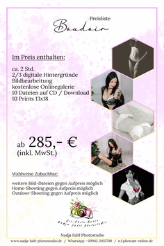 Boudoir Fotoshooting