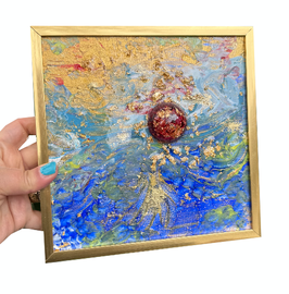 Abendglanz  20x20 cm
