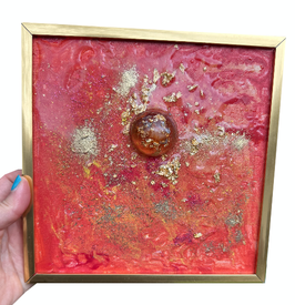 Herzblüte  20x20 cm