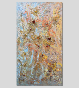 Der Abendhimmel 120x220 cm