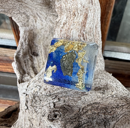 Orgonit Halb-Kubus "Intuition" 2x1cm
