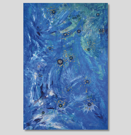 Tanz des Wassers 150x100 cm