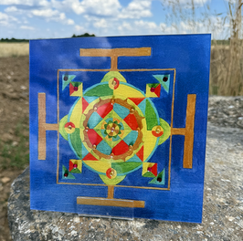 Energie-Bild Kunstdruck "Dynamik"