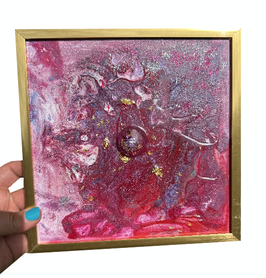 Blütenherz 20x20 cm