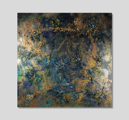 Sternennacht 120x120 cm