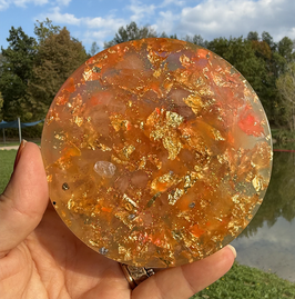 Orgonit "Happyness-Plate"