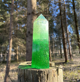 Leucht-Orgonit-Kristallturm "Energieheilung"