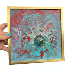 Aufbruch  20x20 cm