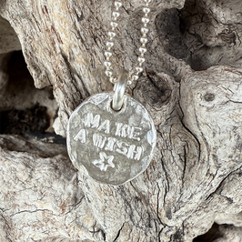 "MAKE A WISH" Amulett-Kette