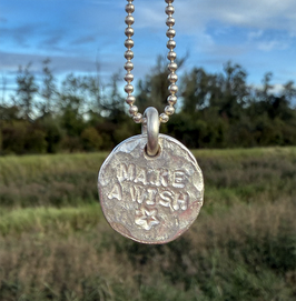 "MAKE A WISH" Amulett-Kette