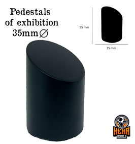 Pedestal Wooden of exhibition bust R35