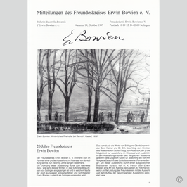 Mitteilungen des Freundeskreises Erwin Bowien e.V.  N° 21