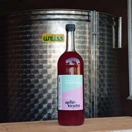 Apfel-Kirschsaft Literflasche + Pfand