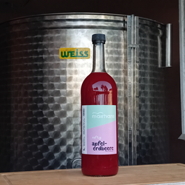 Apfel-Erdbeersaft Literflasche + Pfand