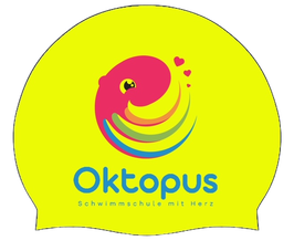 Oktopus-Badekappe gelb