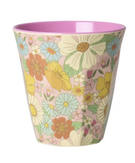 tazza/bicchiere FLOWER POWER print