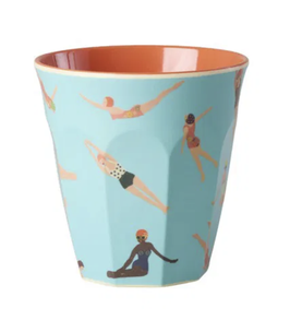 tazza/bicchiere - Retro Swimster Print