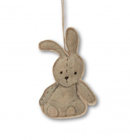 white bunny - fuoriporta da appendere
