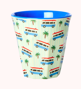 tazza/bicchiere CARS print - azzurro