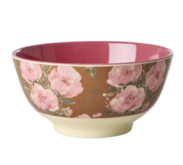 ciotola grande FLORAL FIESTA ROSE print