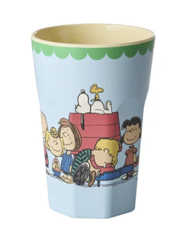 tazza/bicchiere SNOOPY print - celeste