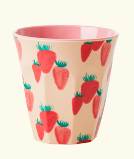 tazza/bicchiere STRAWBERRY print
