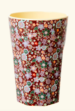 tazza/bicchiere FALL FLORAL FIELD print