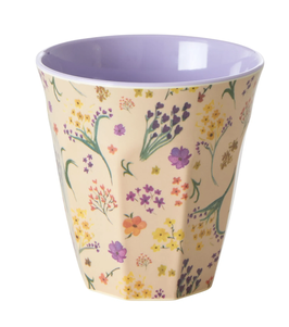 tazza/bicchiere WILD FLOWERS print