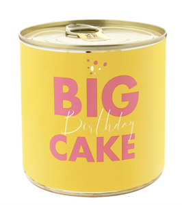 Cancake A BIG Birthday Cake yellow Lemon cake