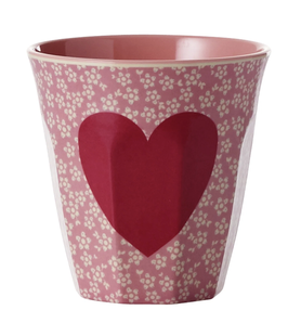 tazza/bicchiere HEART print