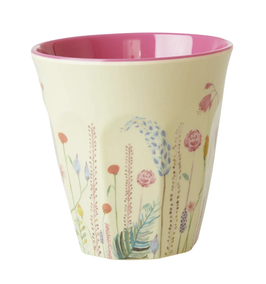 tazza/bicchiere SUMMER FLOWERS print